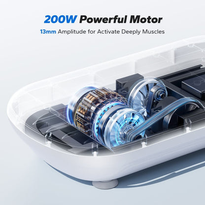 CV40 Curved 440 lbs High-Power Vibration Plate for Weight Loss